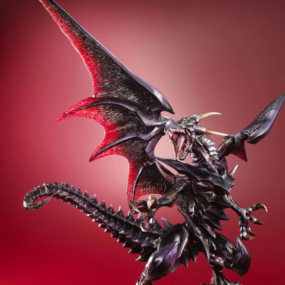 Yu-Gi-Oh! Duel Monsters Art Works Monsters PVC Statue Red-eyes Black Dragon Holographic Edition 32cm - Scale Statue - Megahouse - Hobby Figures UK