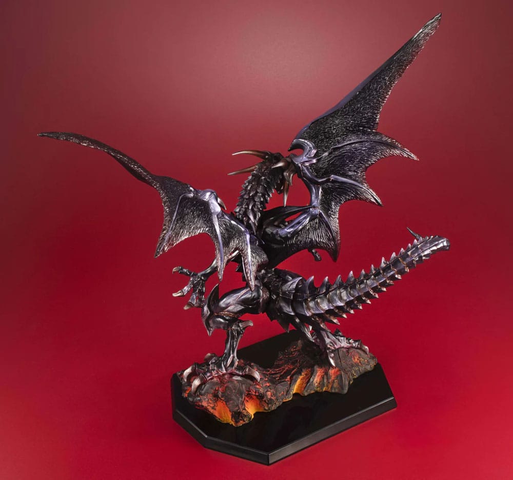 Yu-Gi-Oh! Duel Monsters Art Works Monsters PVC Statue Red-eyes Black Dragon Holographic Edition 32cm - Scale Statue - Megahouse - Hobby Figures UK