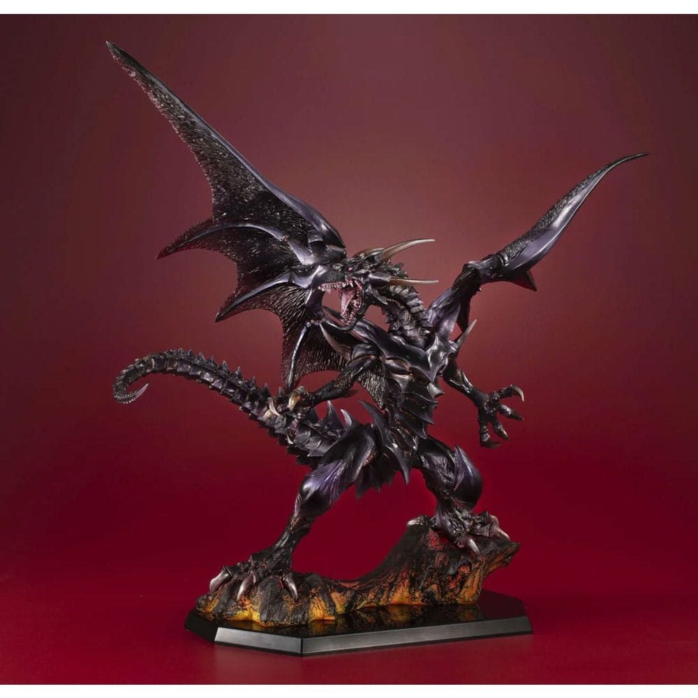 Yu-Gi-Oh! Duel Monsters Art Works Monsters PVC Statue Red-eyes Black Dragon Holographic Edition 32cm - Scale Statue - Megahouse - Hobby Figures UK