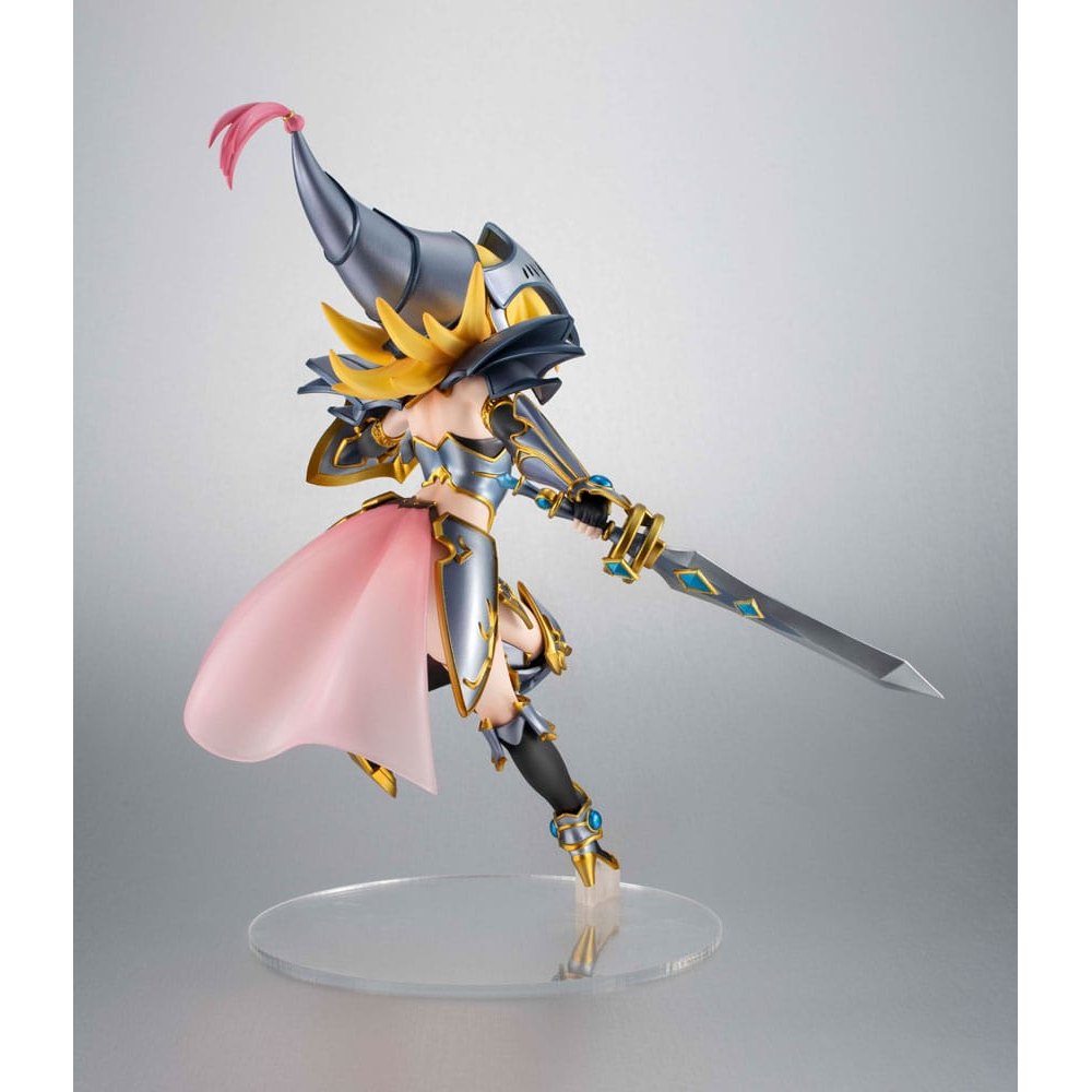 Yu-Gi-Oh! Duel Monsters Monsters Chronicle Art Works PVC Statue Dark Magician Girl the Dragon Knight 22cm - Scale Statue - Megahouse - Hobby Figures UK
