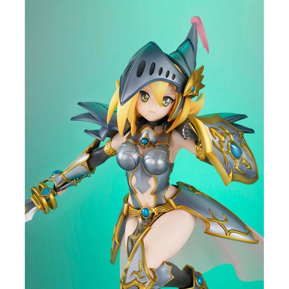 Yu-Gi-Oh! Duel Monsters Monsters Chronicle Art Works PVC Statue Dark Magician Girl the Dragon Knight 22cm - Scale Statue - Megahouse - Hobby Figures UK