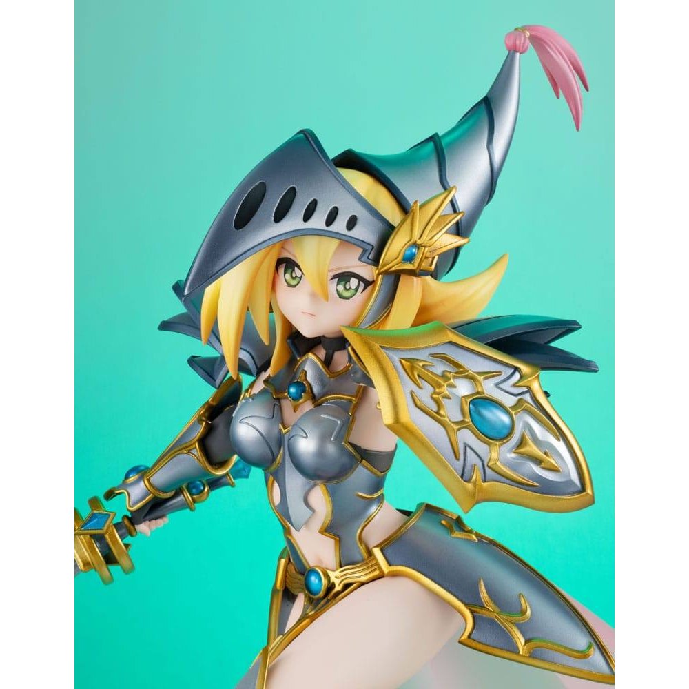 Yu-Gi-Oh! Duel Monsters Monsters Chronicle Art Works PVC Statue Dark Magician Girl the Dragon Knight 22cm - Scale Statue - Megahouse - Hobby Figures UK