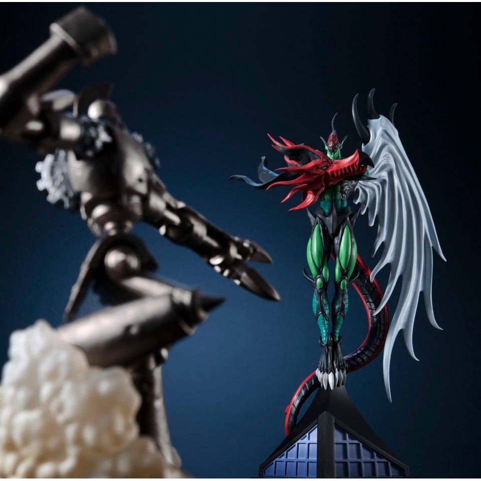 Yu-Gi-Oh! Duel Monsters Monsters Chronicle GX E PVC Statue Hero Flame Wingman 16cm - Scale Statue - Megahouse - Hobby Figures UK