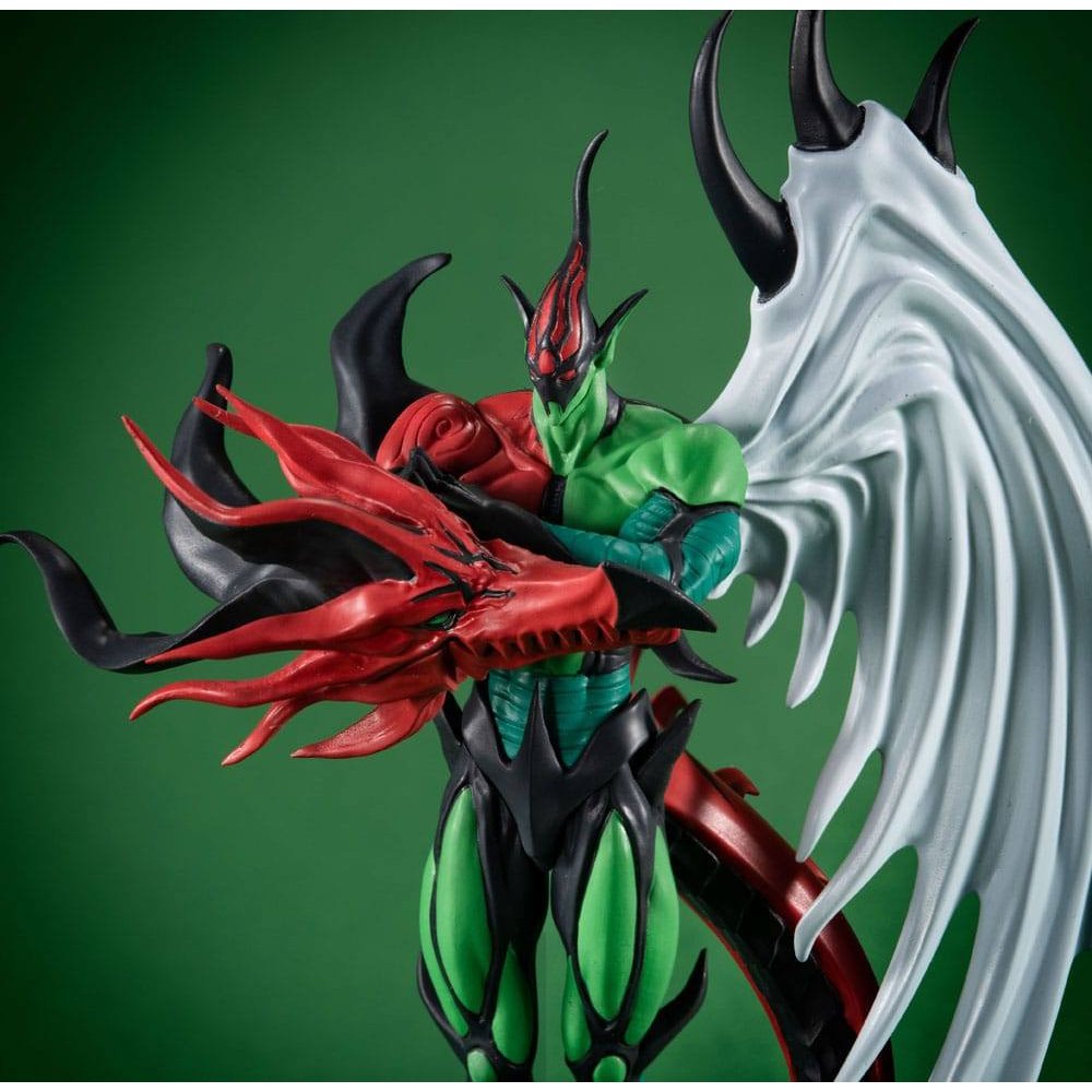Yu-Gi-Oh! Duel Monsters Monsters Chronicle GX E PVC Statue Hero Flame Wingman 16cm - Scale Statue - Megahouse - Hobby Figures UK