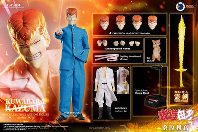 Yu Yu Hakusho Action Figure 1/6 Kazuma Kuwabara 30cm - Action Figures - Asmus Collectible Toys - Hobby Figures UK