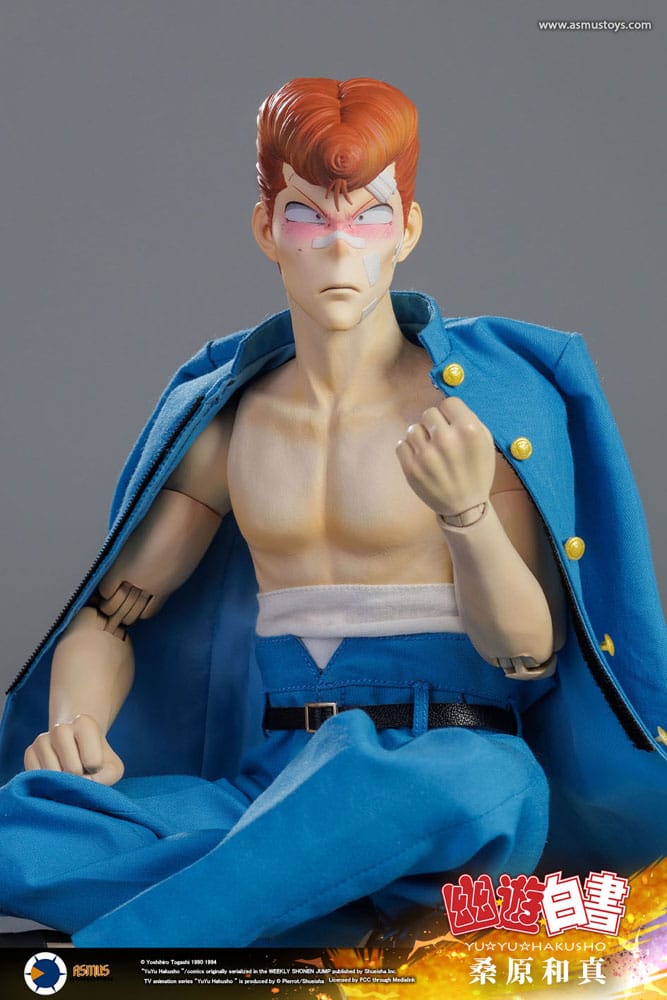 Yu Yu Hakusho Action Figure 1/6 Kazuma Kuwabara (Luxury Version) 30cm - Action Figures - Asmus Collectible Toys - Hobby Figures UK