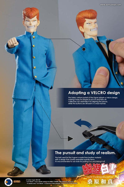 Yu Yu Hakusho Action Figure 1/6 Kazuma Kuwabara (Luxury Version) 30cm - Action Figures - Asmus Collectible Toys - Hobby Figures UK