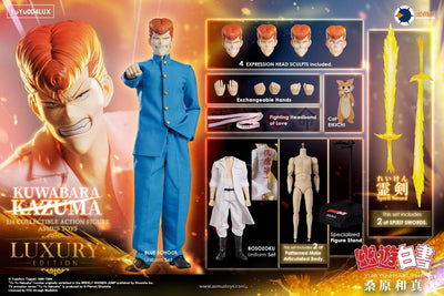 Yu Yu Hakusho Action Figure 1/6 Kazuma Kuwabara (Luxury Version) 30cm - Action Figures - Asmus Collectible Toys - Hobby Figures UK