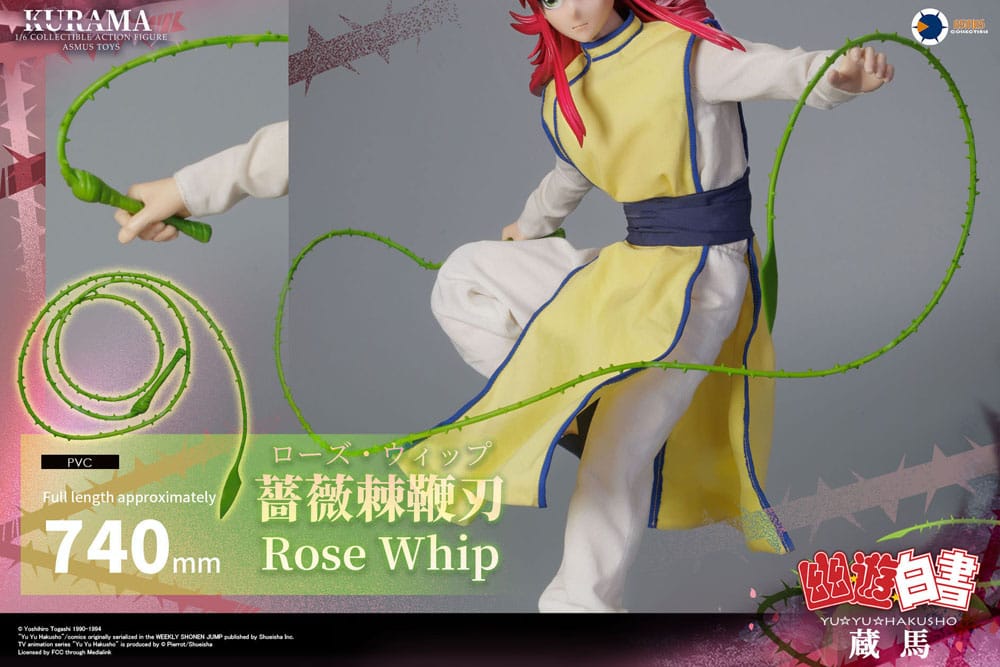 Yu Yu Hakusho Action Figure 1/6 Kurama 30cm - Action Figures - Asmus Collectible Toys - Hobby Figures UK