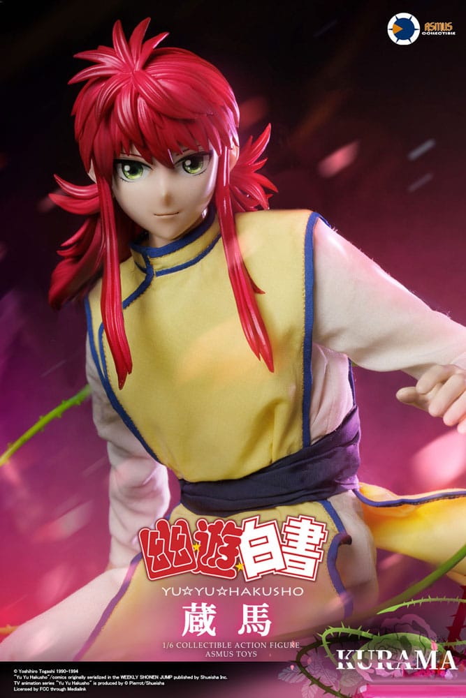 Yu Yu Hakusho Action Figure 1/6 Kurama 30cm - Action Figures - Asmus Collectible Toys - Hobby Figures UK