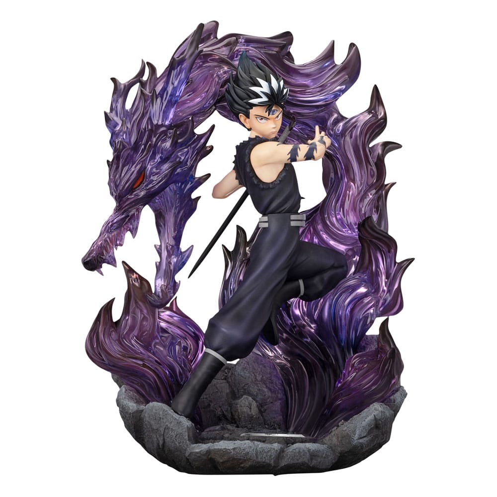 YuYu Hakusho Master Craft Statue Hiei 45cm - Scale Statue - Beast Kingdom Toys - Hobby Figures UK