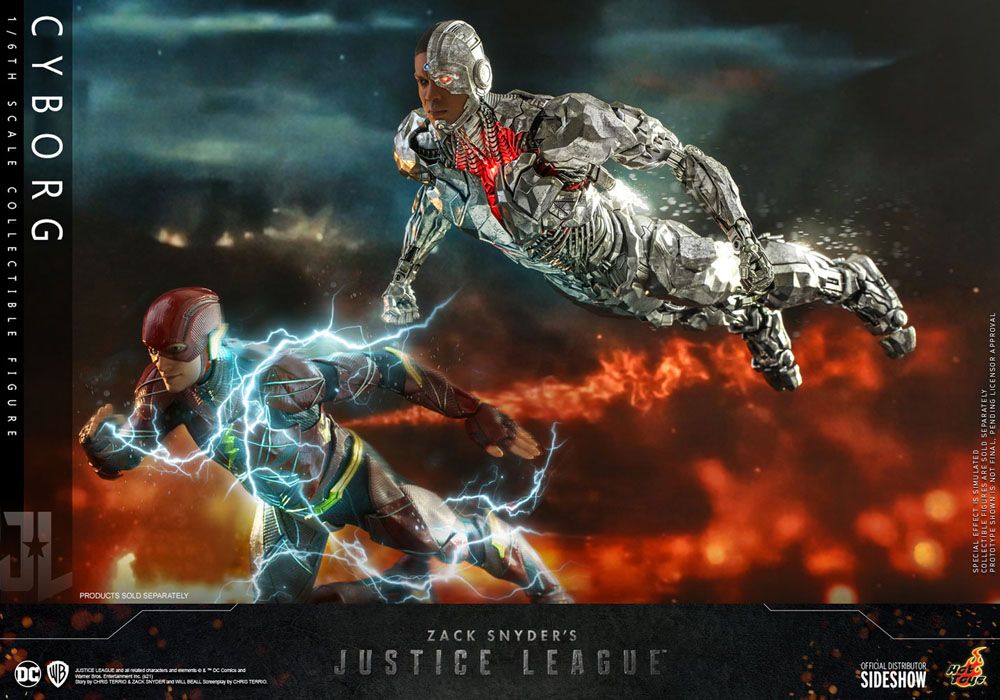 Zack Snyder`s Justice League Action Figure 1/6 Cyborg 32cm - Action Figures - Hot Toys - Hobby Figures UK