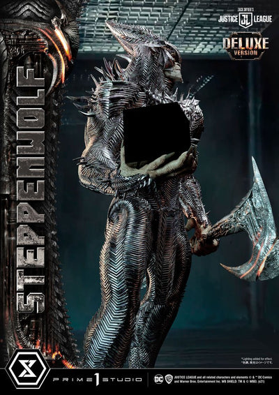 Zack Snyder's Justice League Museum Masterline Statue 1/3 Steppenwolf Deluxe Bonus Version 102cm - Scale Statue - Prime 1 Studio - Hobby Figures UK