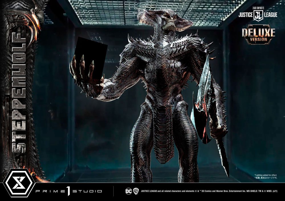 Zack Snyder's Justice League Museum Masterline Statue 1/3 Steppenwolf Deluxe Bonus Version 102cm - Scale Statue - Prime 1 Studio - Hobby Figures UK