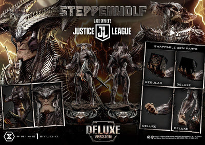 Zack Snyder's Justice League Museum Masterline Statue 1/3 Steppenwolf Deluxe Bonus Version 102cm - Scale Statue - Prime 1 Studio - Hobby Figures UK