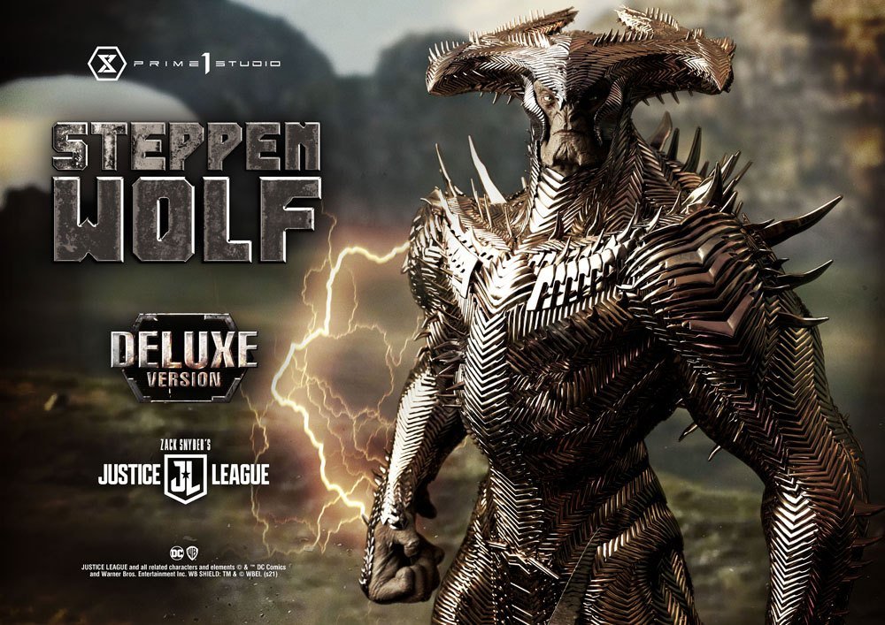 Zack Snyder's Justice League Museum Masterline Statue 1/3 Steppenwolf Deluxe Bonus Version 102cm - Scale Statue - Prime 1 Studio - Hobby Figures UK