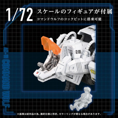 Zoids Plastic Model Kit 1/72 AZ-11 Command Wolf 20cm - Action Figures - Takara Tomy - Hobby Figures UK