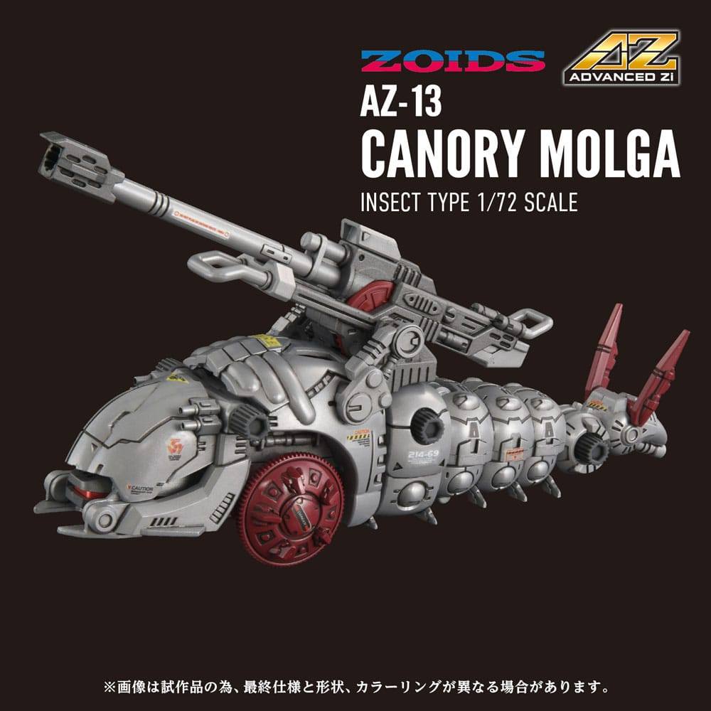 Zoids Plastic Model Kit 1/72 AZ-13 Canory Molga 19cm - Action Figures - Takara Tomy - Hobby Figures UK