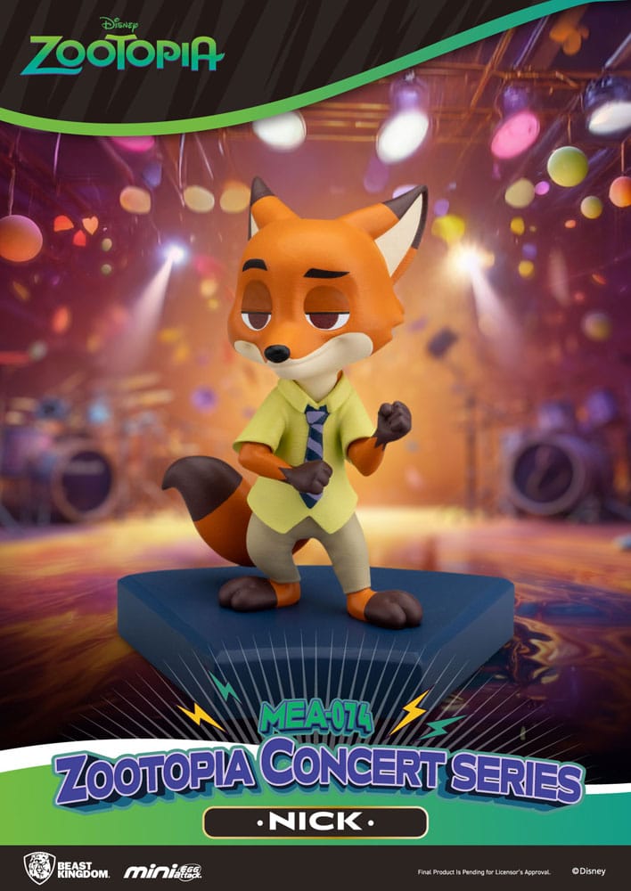Zootopia Mini Egg Attack Blind Box Figures Concert Series 8cm Assortment (6) - Action Figures - Beast Kingdom Toys - Hobby Figures UK