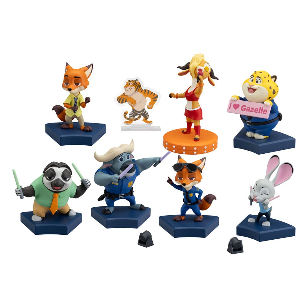 Zootopia Mini Egg Attack Blind Box Figures Concert Series 8cm Assortment (6) - Action Figures - Beast Kingdom Toys - Hobby Figures UK