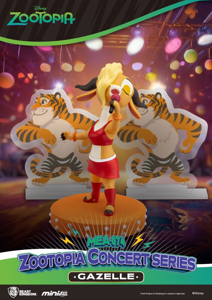 Zootopia Mini Egg Attack Blind Box Figures Concert Series 8cm Assortment (6) - Action Figures - Beast Kingdom Toys - Hobby Figures UK