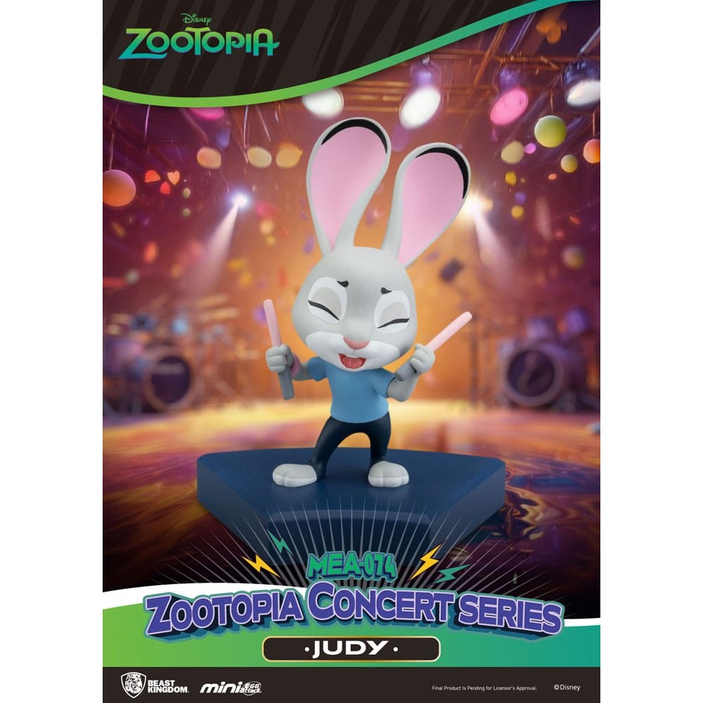 Zootopia Mini Egg Attack Blind Box Figures Concert Series 8cm Assortment (6) - Action Figures - Beast Kingdom Toys - Hobby Figures UK