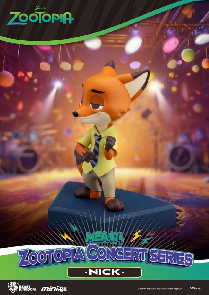 Zootopia Mini Egg Attack Blind Box Figures Concert Series 8cm Assortment (6) - Action Figures - Beast Kingdom Toys - Hobby Figures UK