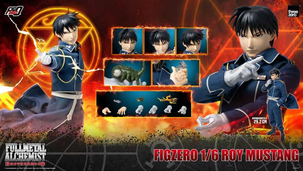 Fullmetal Alchemist: Brotherhood Action Figure FigZero 1/6 Roy Mustang 29cm