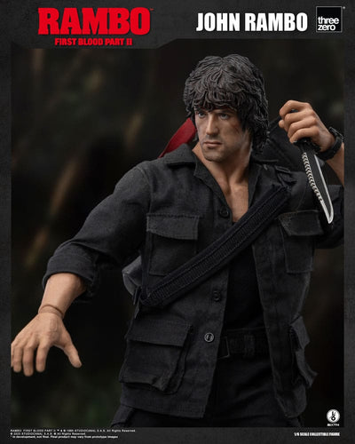Rambo: First Blood II Action Figure 1/6 John Rambo 30cm - Action Figures - ThreeZero - Hobby Figures UK