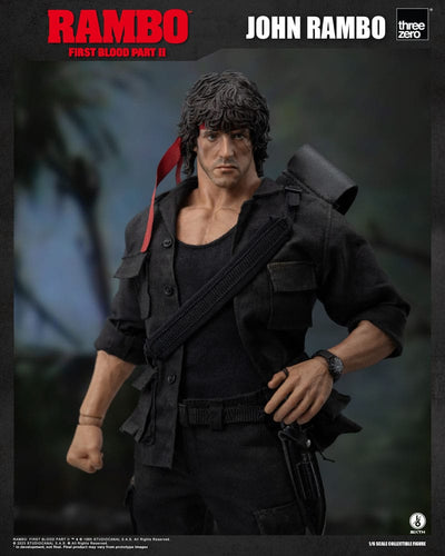 Rambo: First Blood II Action Figure 1/6 John Rambo 30cm - Action Figures - ThreeZero - Hobby Figures UK