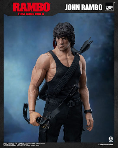 Rambo: First Blood II Action Figure 1/6 John Rambo 30cm - Action Figures - ThreeZero - Hobby Figures UK
