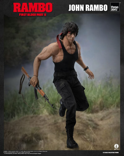 Rambo: First Blood II Action Figure 1/6 John Rambo 30cm - Action Figures - ThreeZero - Hobby Figures UK