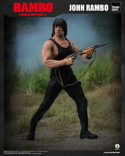 Rambo: First Blood II Action Figure 1/6 John Rambo 30cm - Action Figures - ThreeZero - Hobby Figures UK