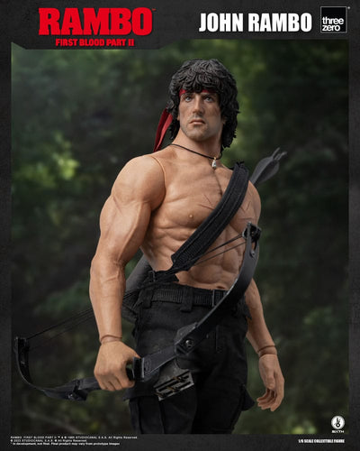 Rambo: First Blood II Action Figure 1/6 John Rambo 30cm - Action Figures - ThreeZero - Hobby Figures UK