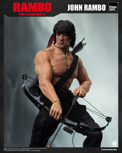 Rambo: First Blood II Action Figure 1/6 John Rambo 30cm - Action Figures - ThreeZero - Hobby Figures UK
