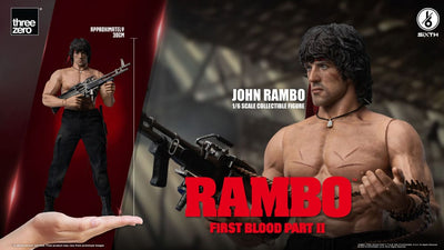 Rambo: First Blood II Action Figure 1/6 John Rambo 30cm - Action Figures - ThreeZero - Hobby Figures UK