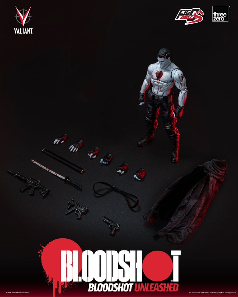 Valiant Comics FigZero S Action Figure 1/12 Bloodshot Unleashed 15 cm –  Amuzzi