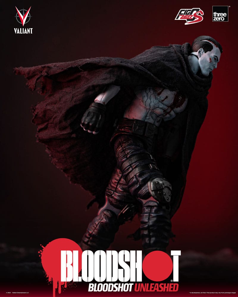 Valiant Comics FigZero S Action Figure 1/12 Bloodshot Unleashed 15cm - Action Figures - ThreeZero - Hobby Figures UK