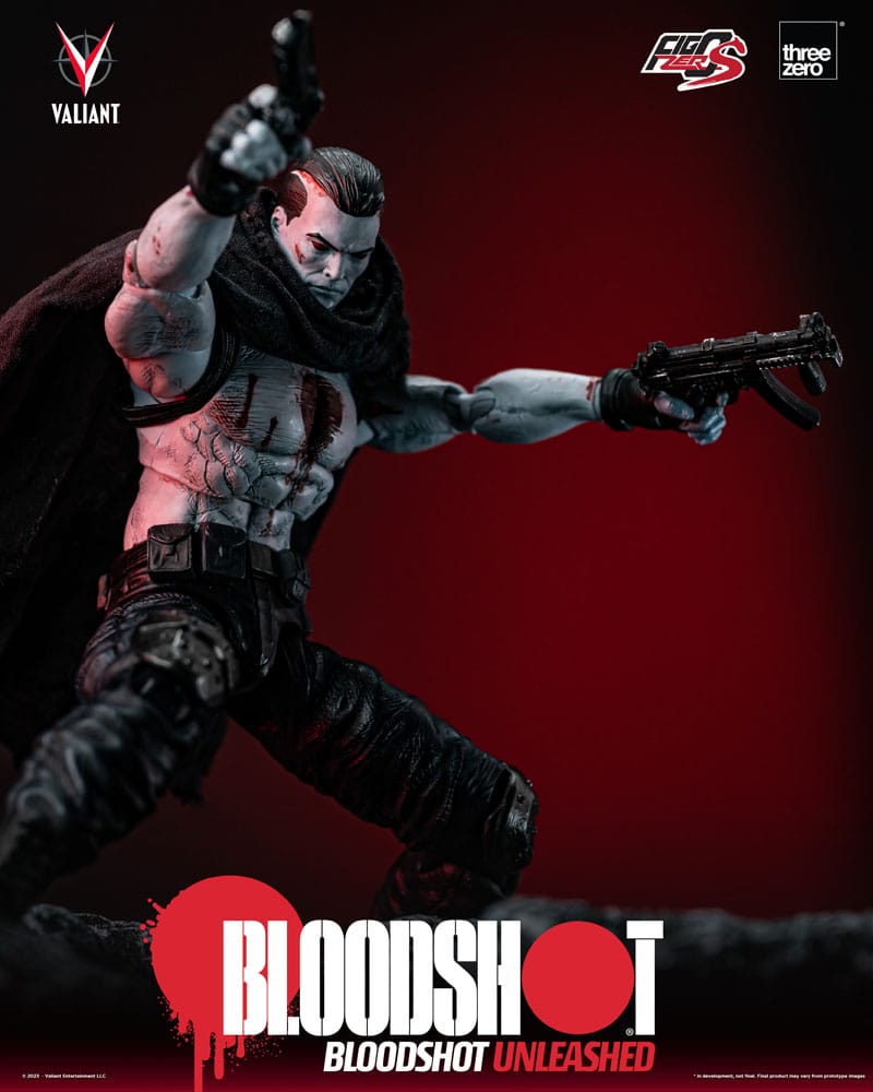 Valiant Comics FigZero S Action Figure 1/12 Bloodshot Unleashed 15cm - Action Figures - ThreeZero - Hobby Figures UK