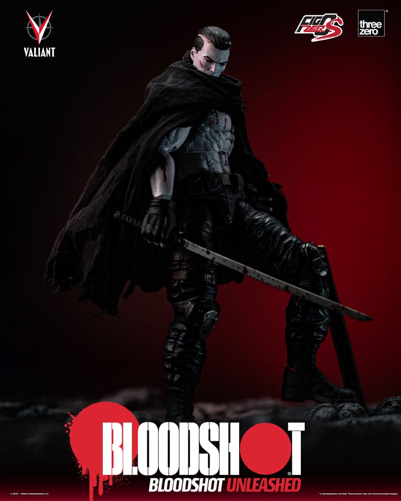 Valiant Comics FigZero S Action Figure 1/12 Bloodshot Unleashed 15cm - Action Figures - ThreeZero - Hobby Figures UK