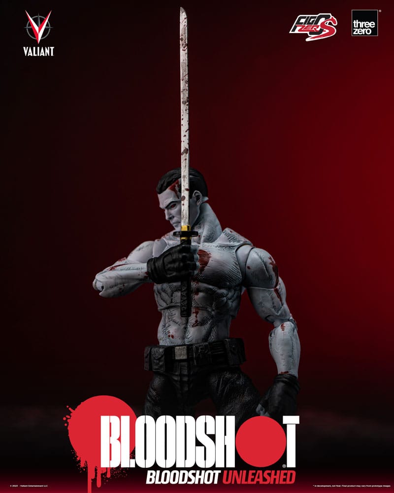 Valiant Comics FigZero S Action Figure 1/12 Bloodshot Unleashed 15cm - Action Figures - ThreeZero - Hobby Figures UK