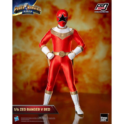 Power Rangers Zeo FigZero Action Figure 1/6 Ranger V Red 30cm - Action Figures - ThreeZero - Hobby Figures UK