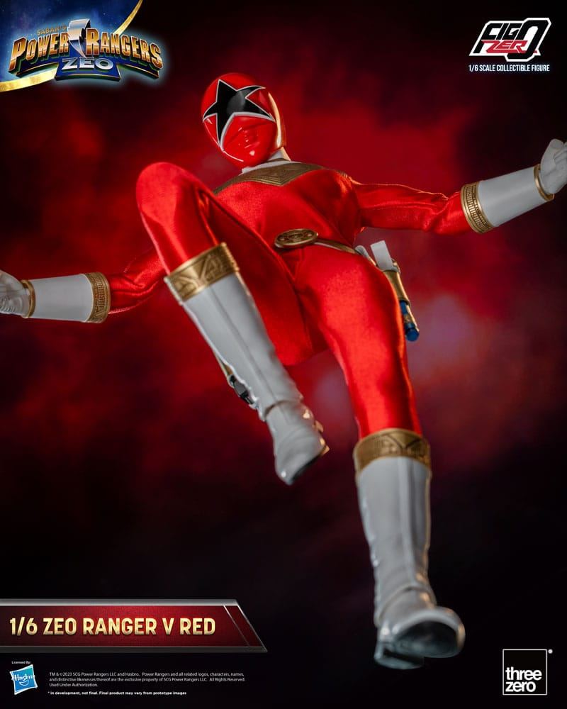 Power Rangers Zeo FigZero Action Figure 1/6 Ranger V Red 30cm - Action Figures - ThreeZero - Hobby Figures UK