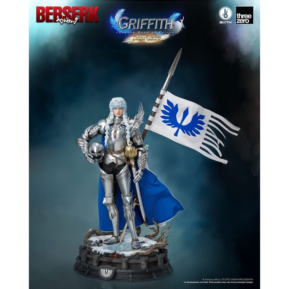Berserk Action Figure 1/6 Griffith (Reborn Band of Falcon) Deluxe Edition 40cm - Action Figures - ThreeZero - Hobby Figures UK
