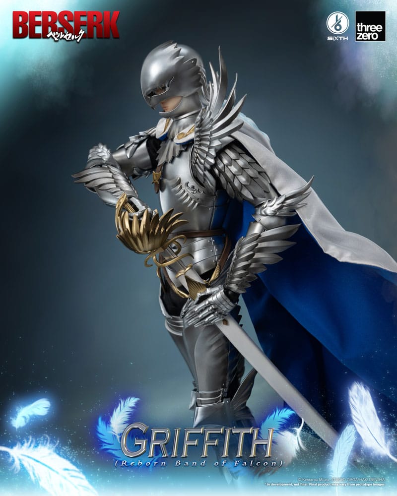 Berserk Action Figure 1/6 Griffith (Reborn Band of Falcon) Deluxe Edition 40cm - Action Figures - ThreeZero - Hobby Figures UK