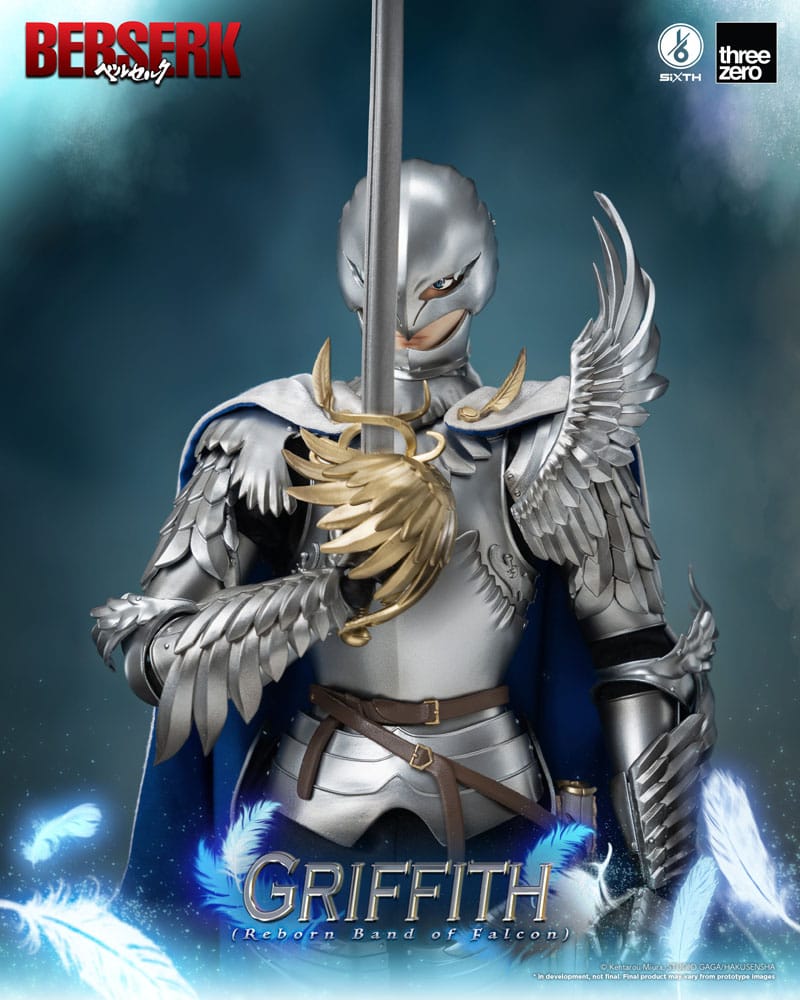Berserk Action Figure 1/6 Griffith (Reborn Band of Falcon) Deluxe Edition 40cm - Action Figures - ThreeZero - Hobby Figures UK