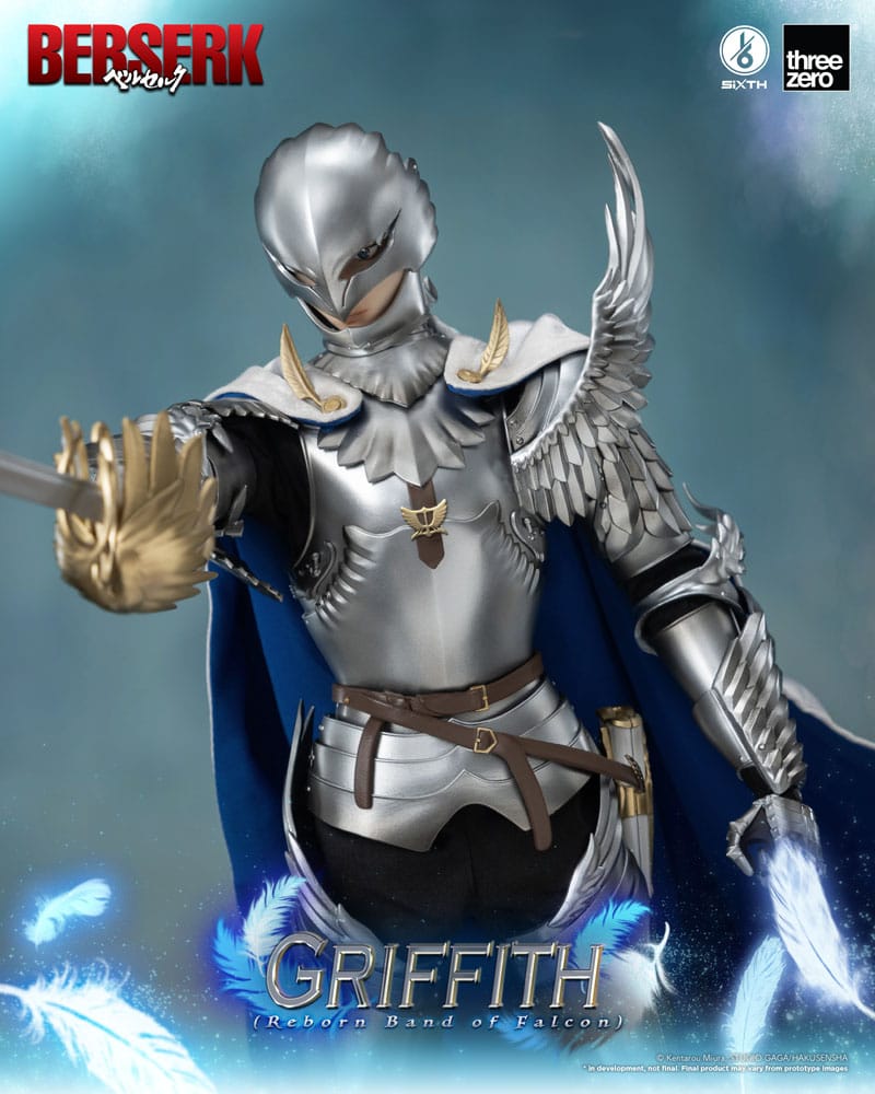Berserk Action Figure 1/6 Griffith (Reborn Band of Falcon) Deluxe Edition 40cm - Action Figures - ThreeZero - Hobby Figures UK