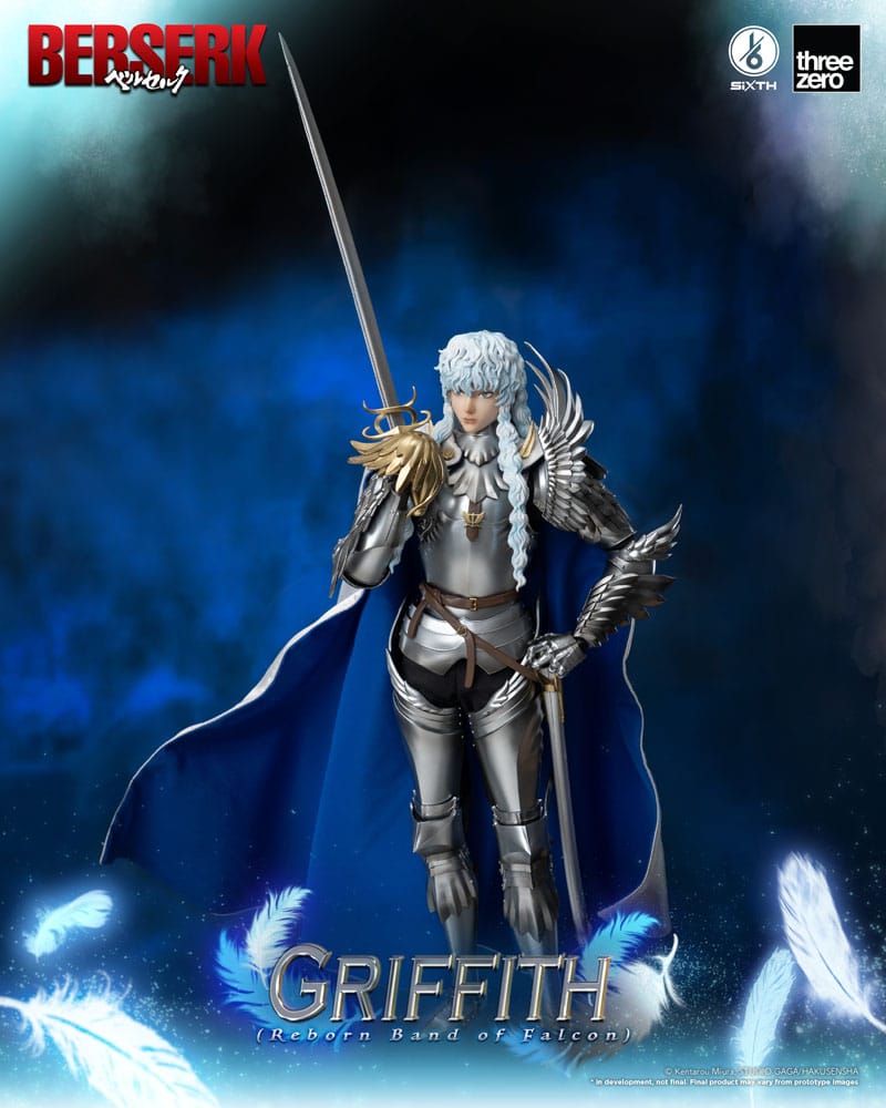Berserk Action Figure 1/6 Griffith (Reborn Band of Falcon) Deluxe Edition 40cm - Action Figures - ThreeZero - Hobby Figures UK