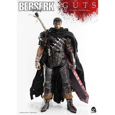 Berserk Action Figure 1/6 Guts (Black Swordsman) 32cm - Action Figures - ThreeZero - Hobby Figures UK
