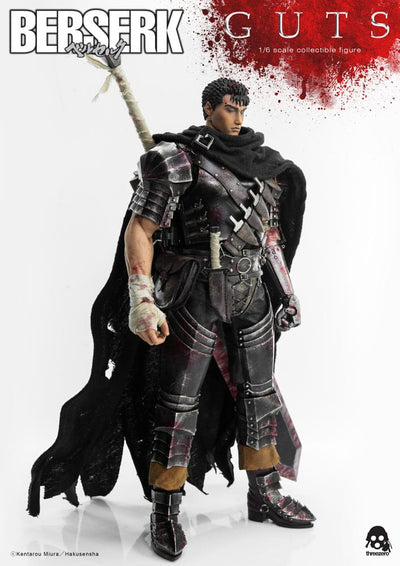Berserk Action Figure 1/6 Guts (Black Swordsman) 32cm - Action Figures - ThreeZero - Hobby Figures UK